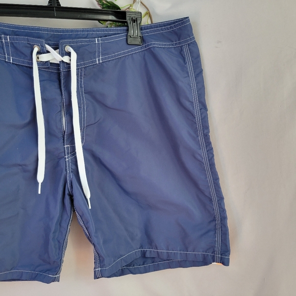 Sundek Men's Nylon Mesh Swim Trunks Blue 36 - Picture 5 of 12